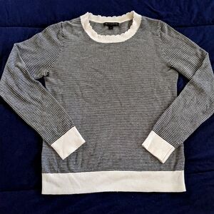 Fitted Scalloped Sweater